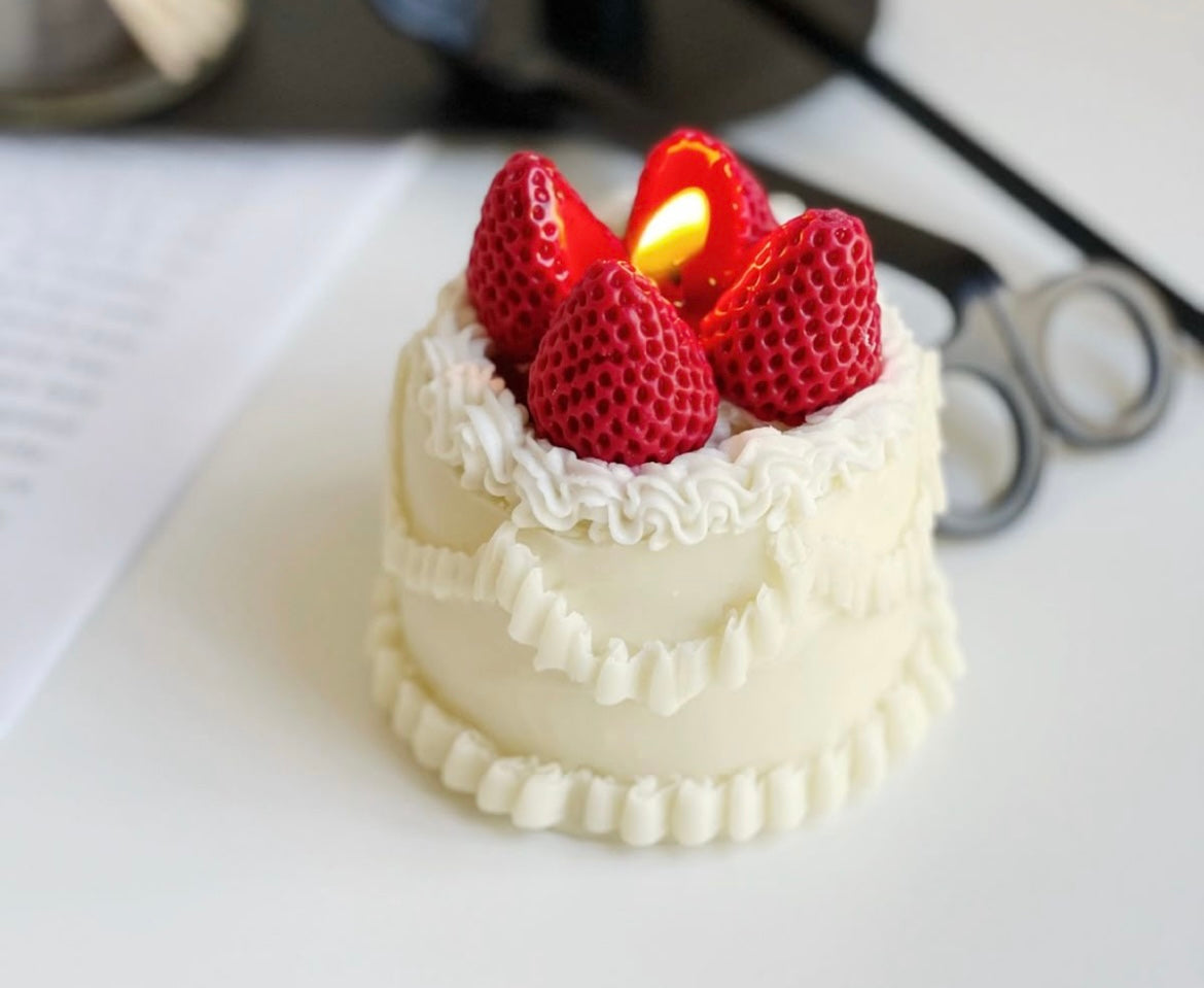 Forever cake candle