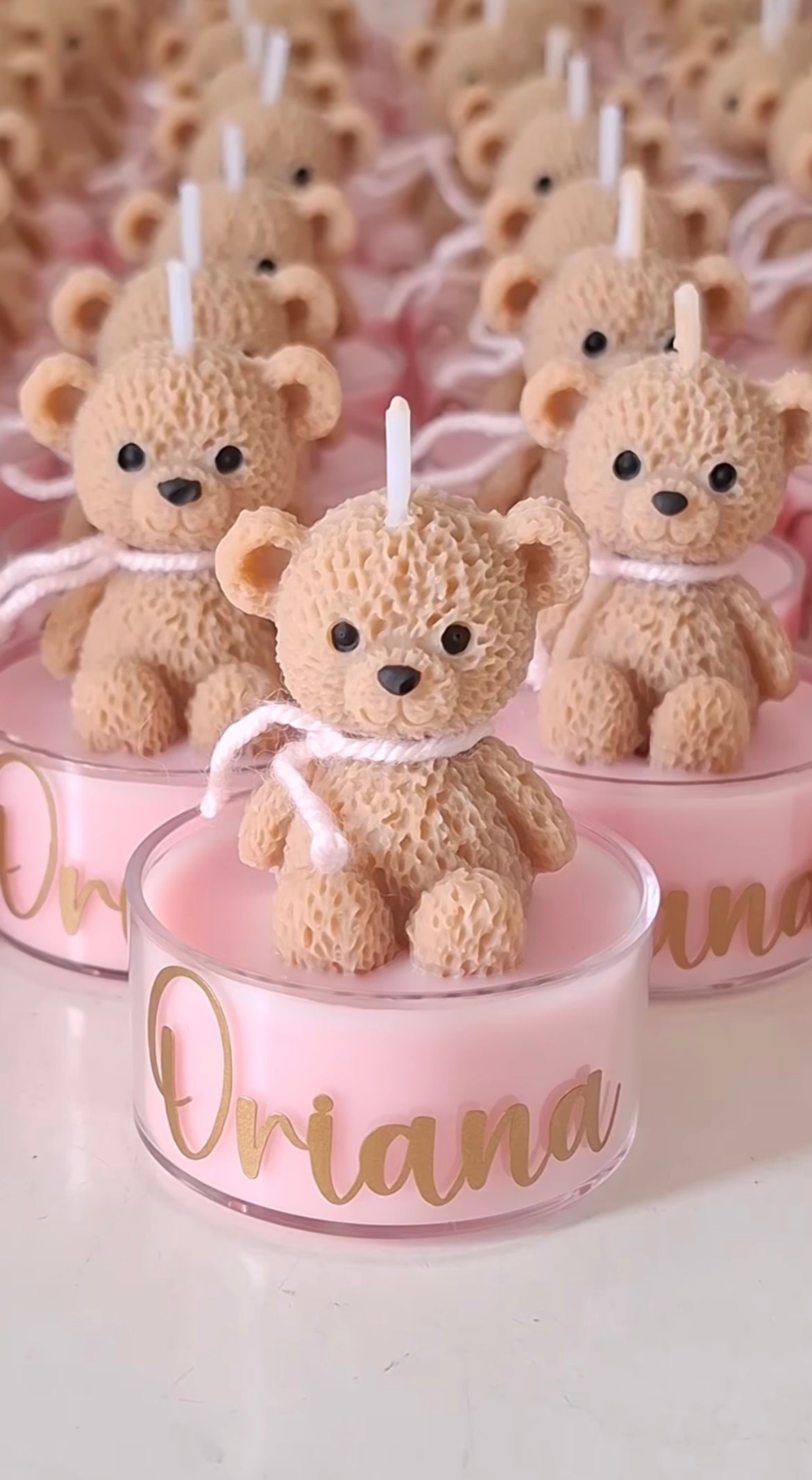 Teddy in tea light