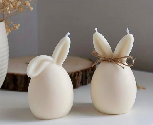 Bunny Ear Egg Candles