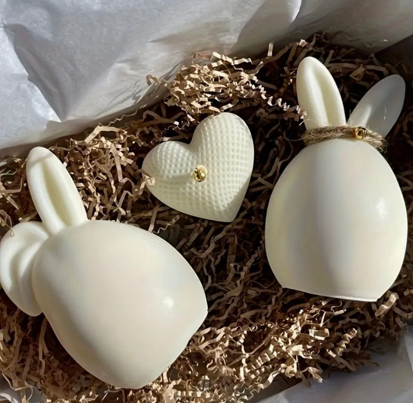 Bunny Ear Egg Candles