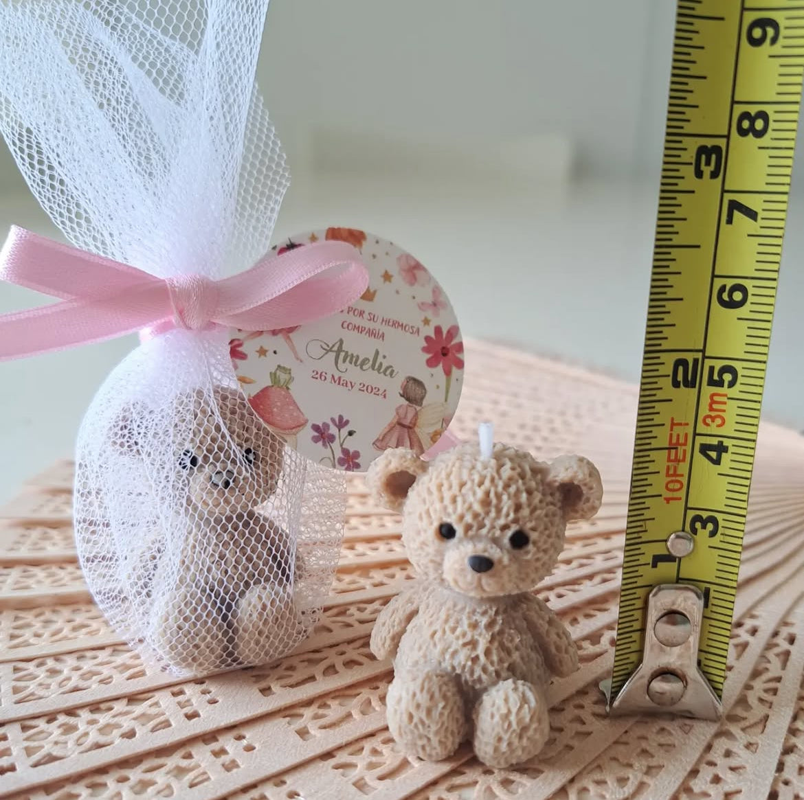 Teddy in tea light