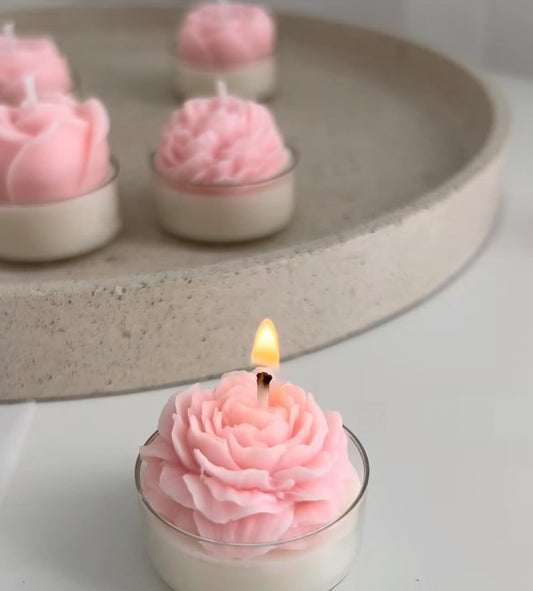 Mixed Floral tea light toppers